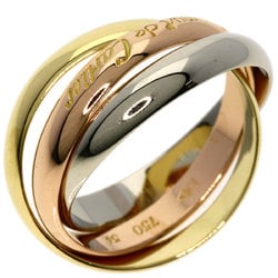 Cartier Trinity Ring, K18 Yellow Gold/K18PG/K18WG, Women's, CARTIER