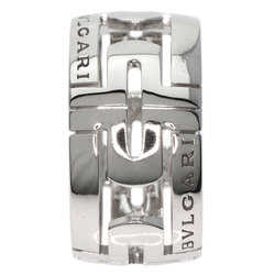 BVLGARI Parentesi Work Large #53 Ring, 18K White Gold, Women's