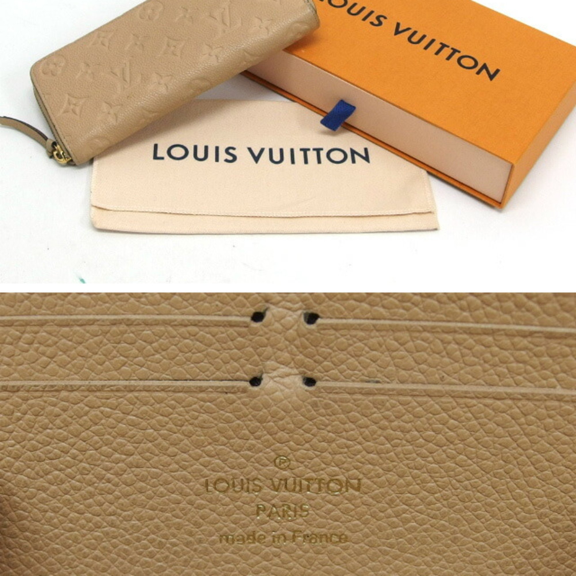 Louis Vuitton Monogram Empreinte Portefeuille Clemence M60173