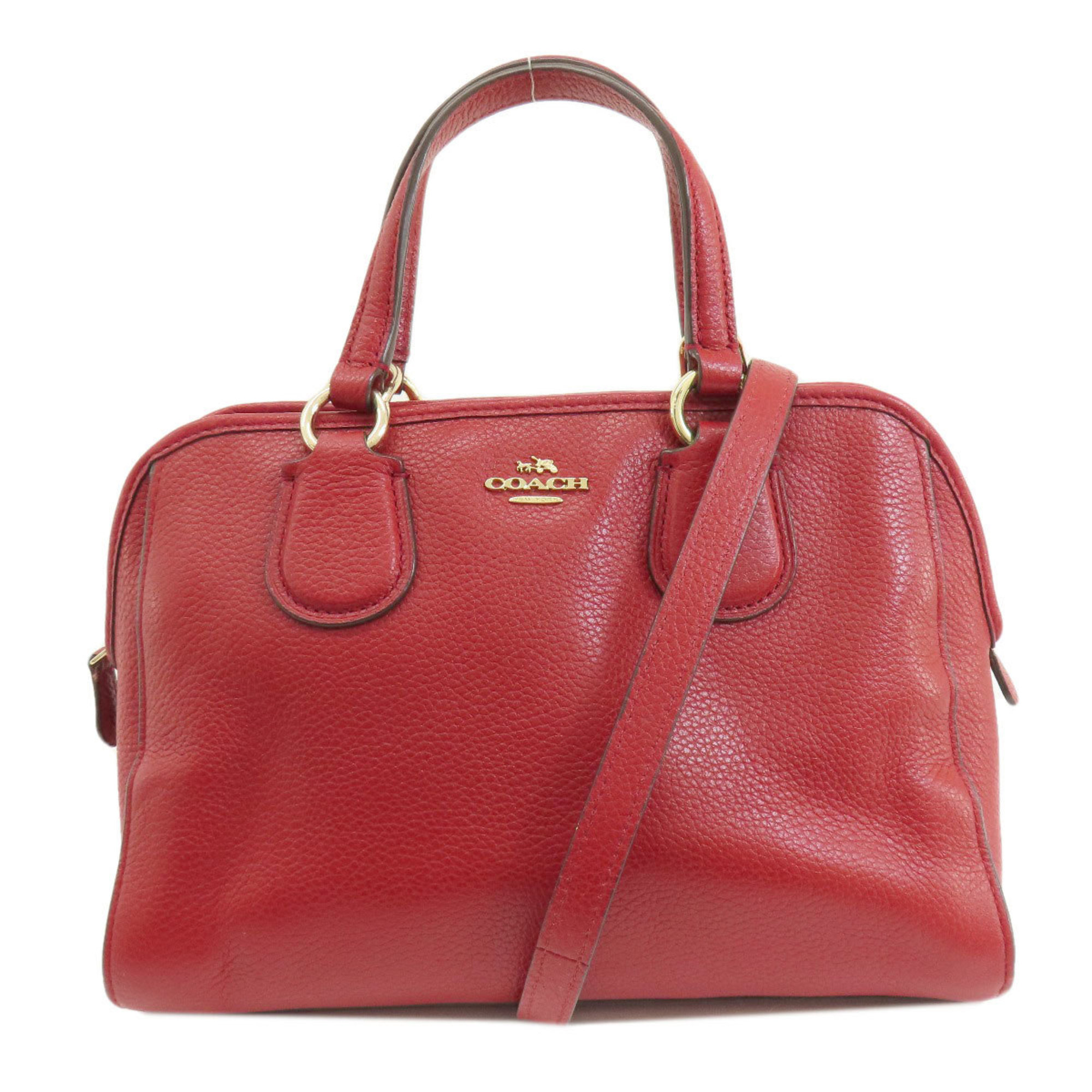 Coach 33735 Handbag Leather Women's COACH