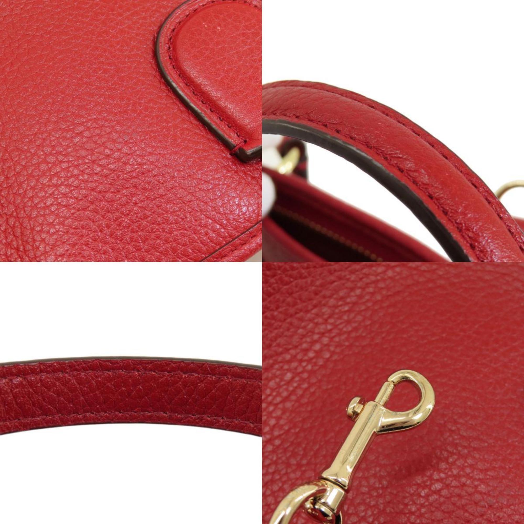 Coach 33735 Handbag Leather Women's COACH