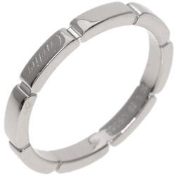 Cartier Maillon Panthere #59 Ring, 18K White Gold, Women's, CARTIER