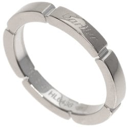 Cartier Maillon Panthere #49 Ring, 18K White Gold, Women's, CARTIER