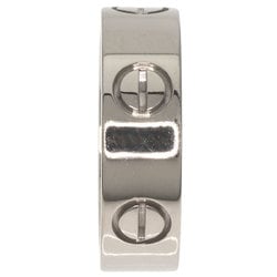 Cartier Love Ring #49 Ring, K18 White Gold, Women's CARTIER