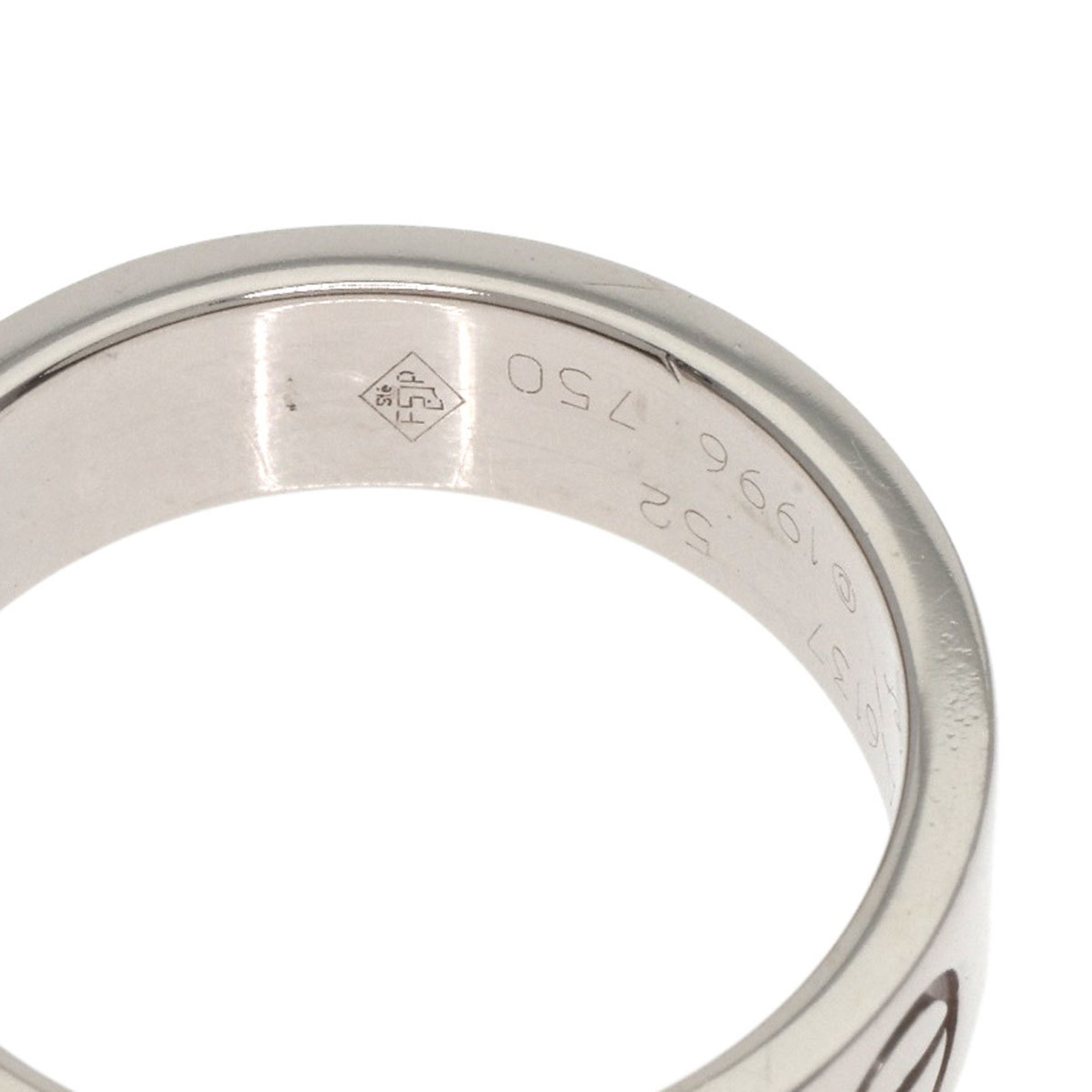 Cartier Love Ring #52 Ring, 18K White Gold, Women's, CARTIER