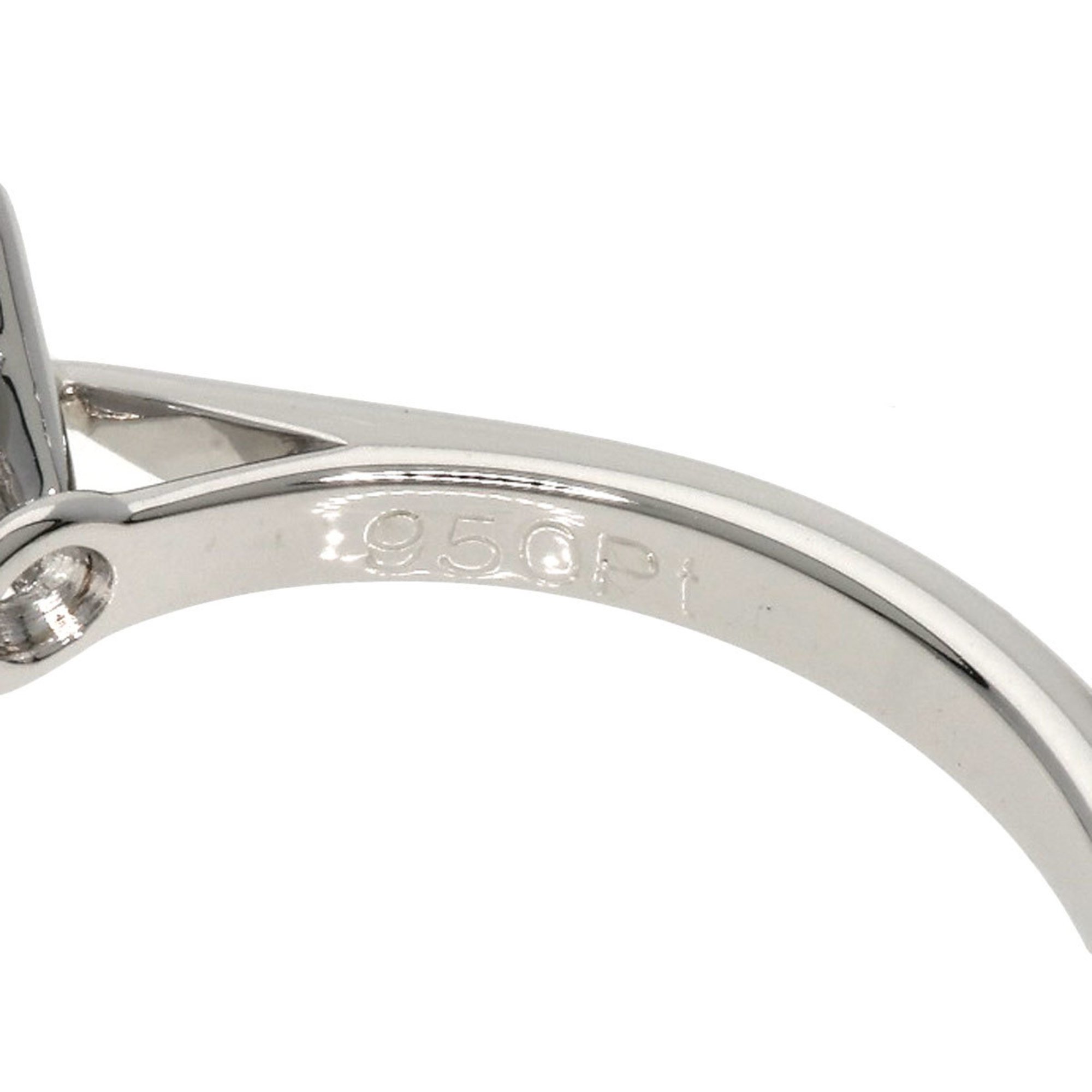 Cartier Solitaire 1P Diamond #48 Ring Platinum PT950 Women's CARTIER