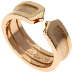 Cartier C2 Ring #52 Ring, 18K Pink Gold, Women's, CARTIER