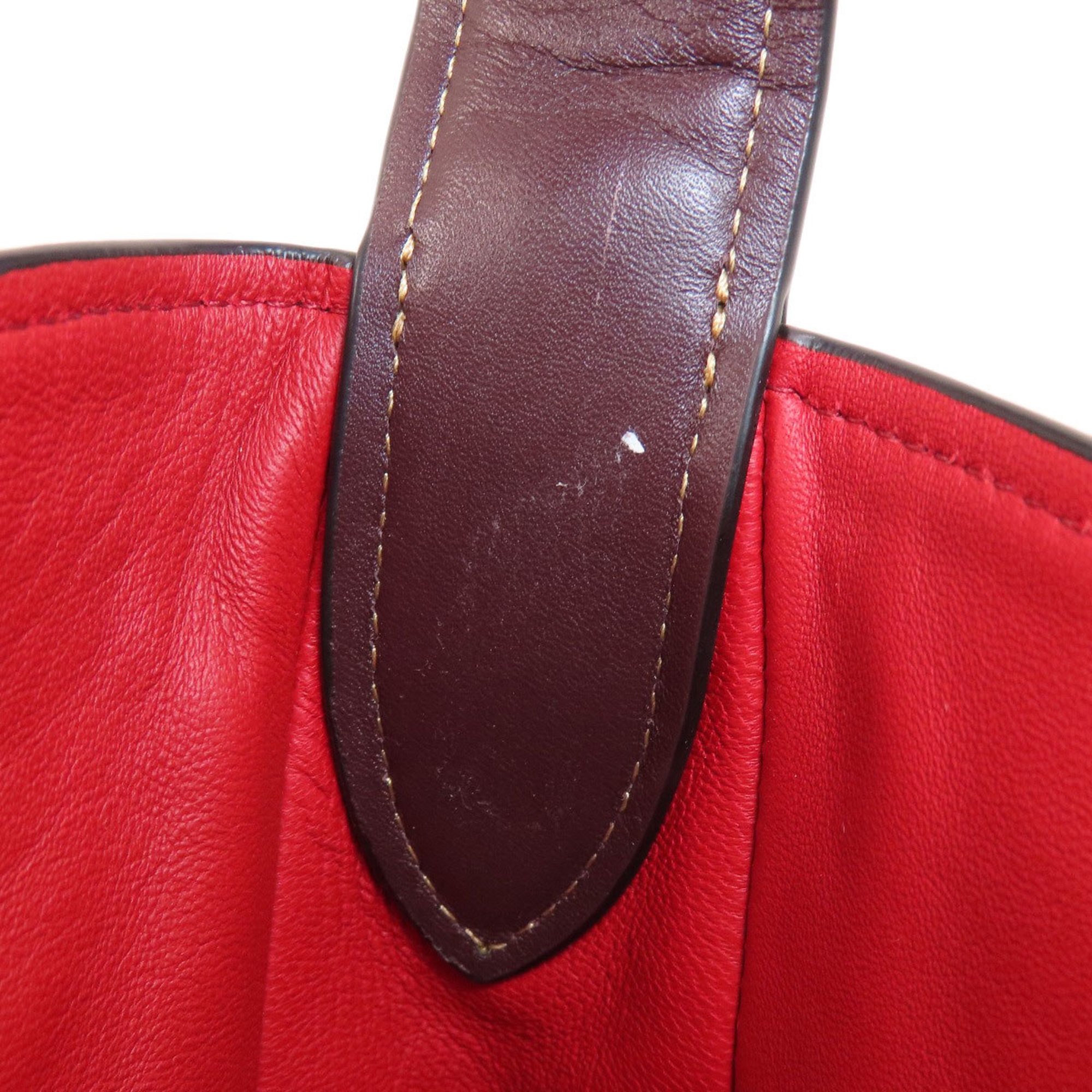 Coach 31674 Design Glove Tan Leather Tote Bag Women's COACH