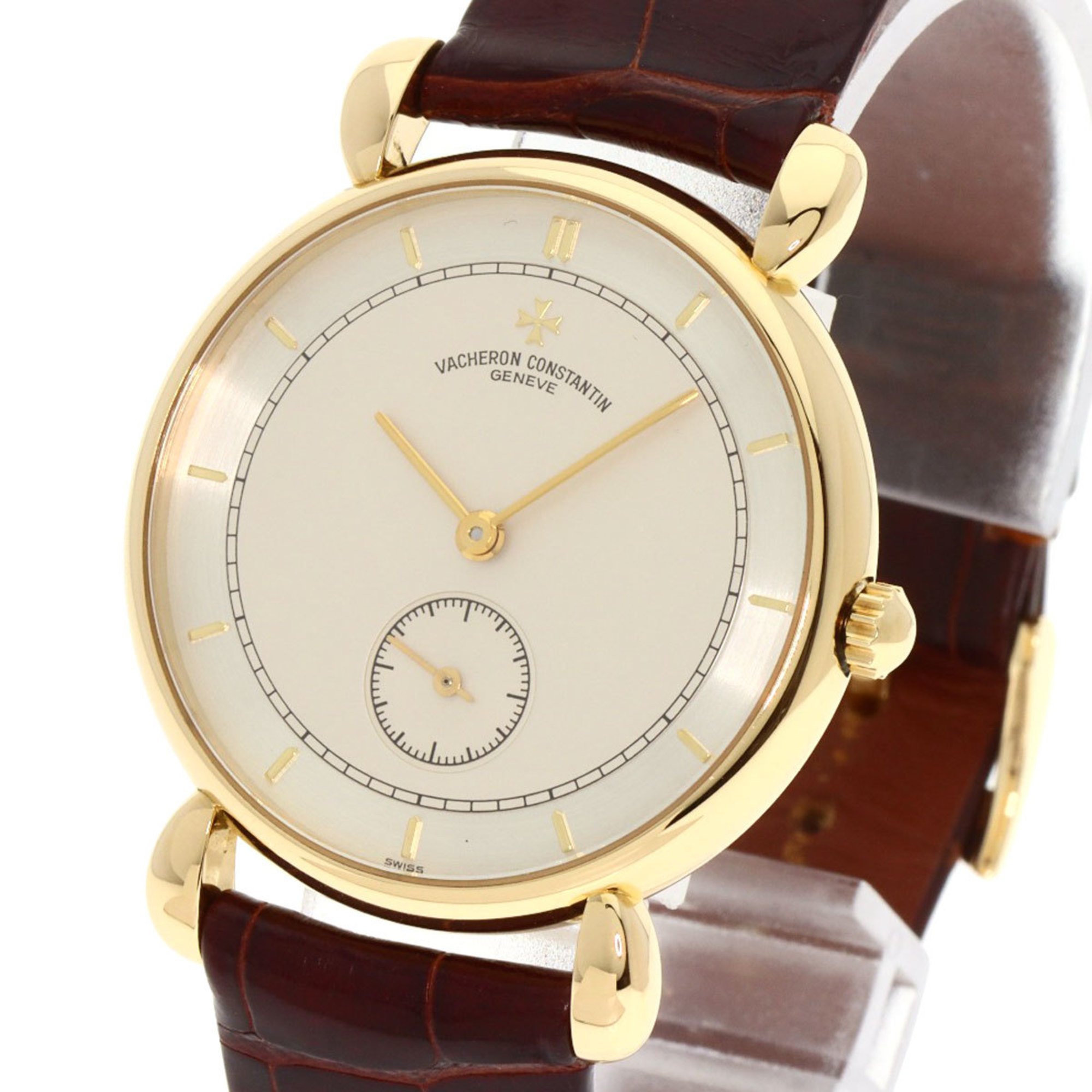 Vacheron Constantin 92084/000J-4 Historical Renaissance Watch K18 Yellow Gold/Leather Ladies VACHERON CONSTANTIN