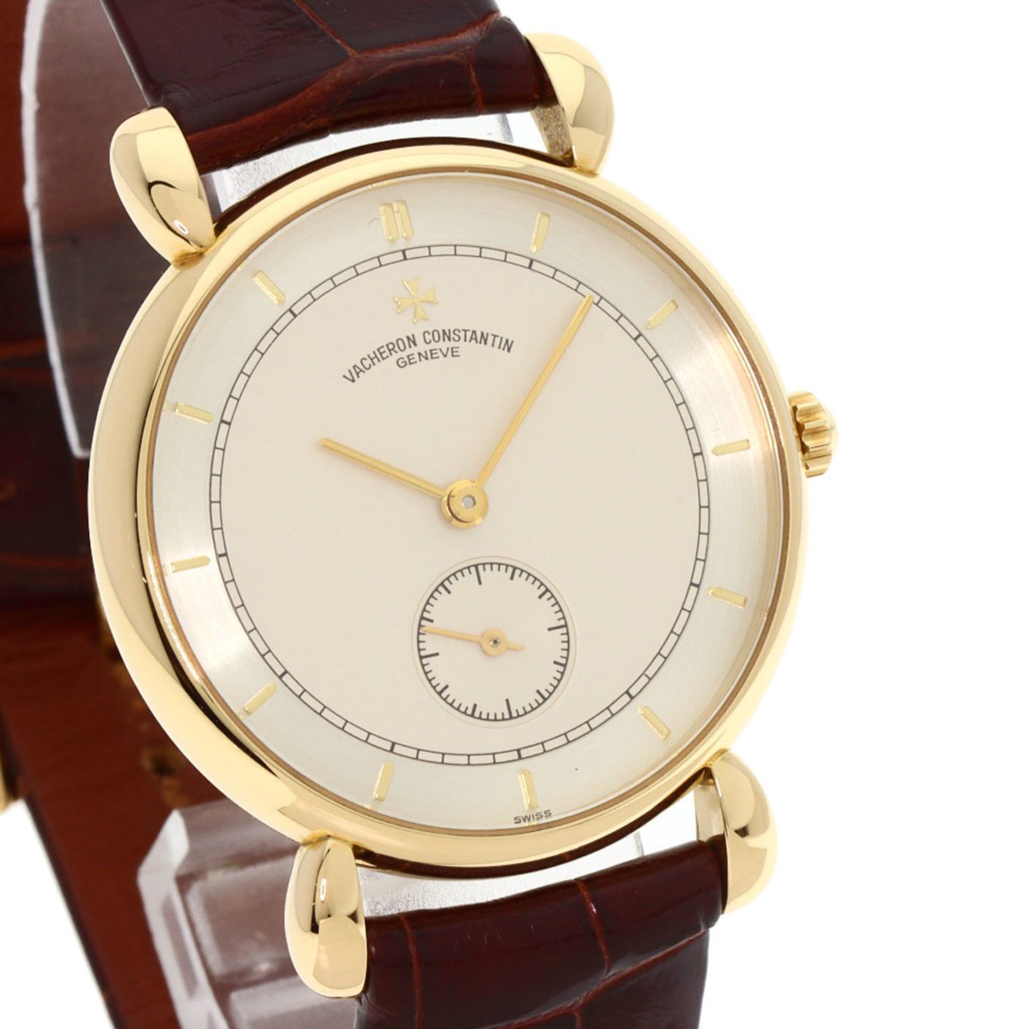 Vacheron Constantin 92084/000J-4 Historical Renaissance Watch K18 Yellow Gold/Leather Ladies VACHERON CONSTANTIN