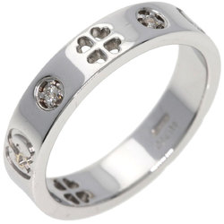 Gucci Icon 5P Diamond Ring, 18K White Gold, Women's, GUCCI