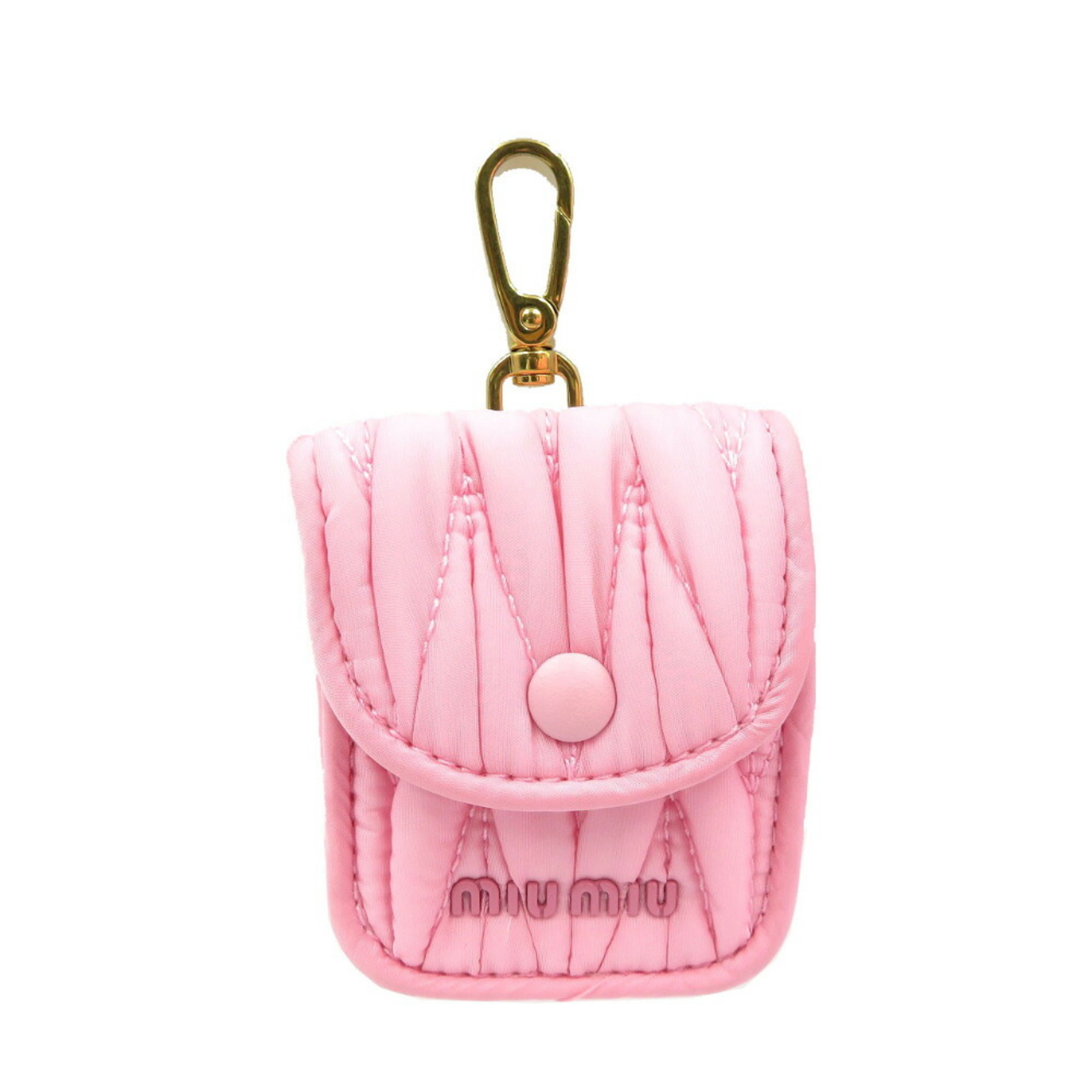 Miu Wonder 5BC108 Re-Nylon Pink Handbag 0115MIU MIU