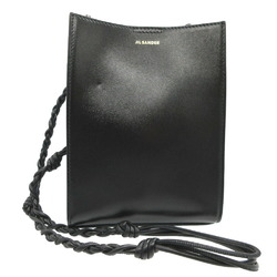 JIL SANDER Tangle Small J07WG0001 Leather Black Shoulder Bag 1107JILSANDER
