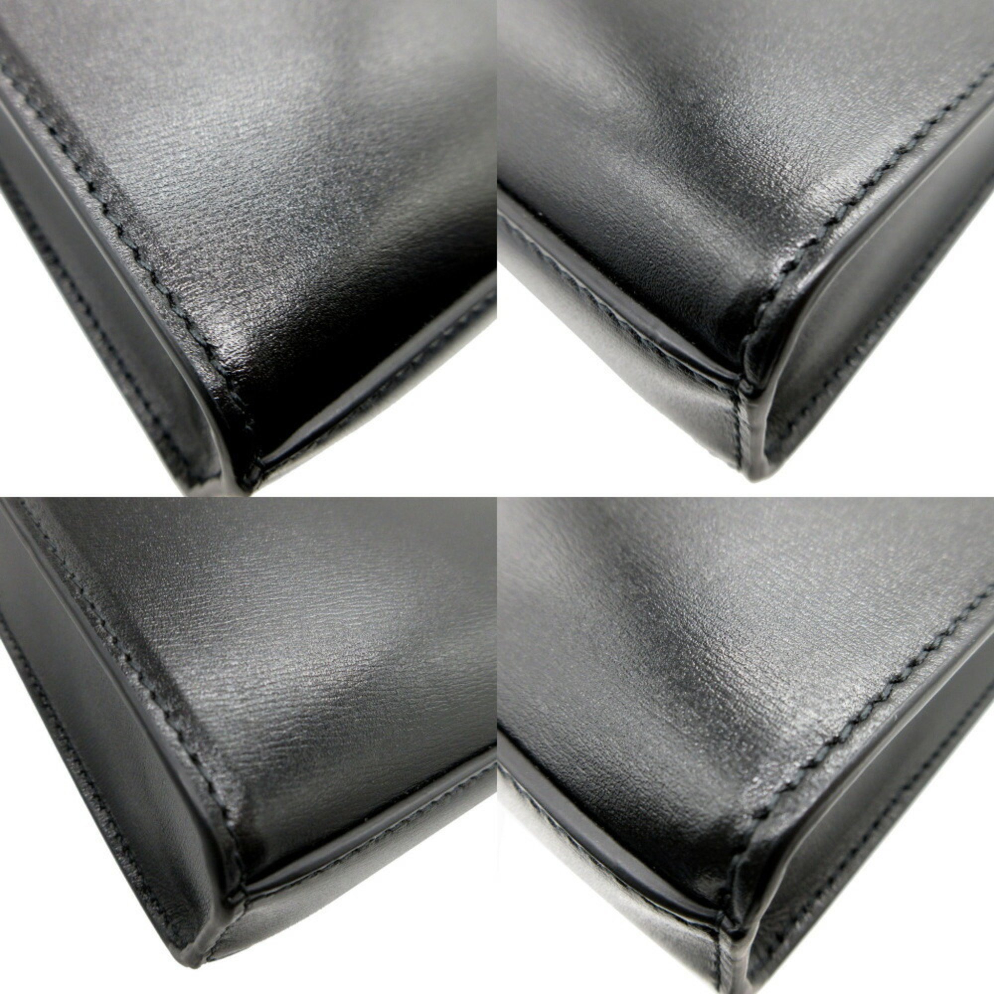 JIL SANDER Tangle Small J07WG0001 Leather Black Shoulder Bag 1107JILSANDER