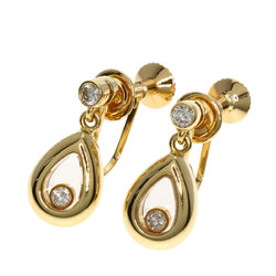 Chopard Happy Diamond Earrings, 18K Yellow Gold, Women's