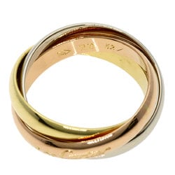 Cartier Trinity #52 Ring, K18 Yellow Gold/K18PG/K18WG, Women's, CARTIER