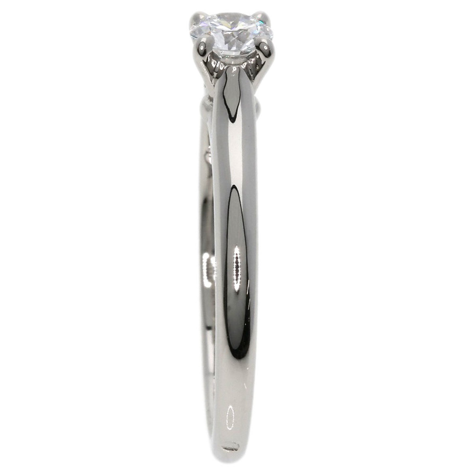 Cartier Solitaire 1P Diamond Ring, Platinum PT950, Women's CARTIER