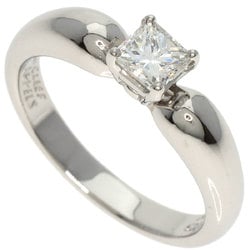 Van Cleef & Arpels Square Princess Cut Diamond Ring in Platinum PT950 for Women