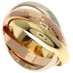 Cartier Trinity #51 Ring, K18 Yellow Gold/K18WG, Women's, CARTIER