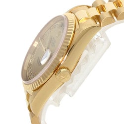 Rolex 18238MR Day-Date Milliard Diamond Watch K18 Yellow Gold/K18YG Men's ROLEX