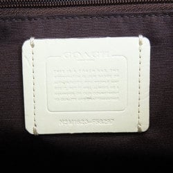 Coach F58297 Signature Shoulder Bag PVC/Leather Women's COACH