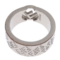 FENDI F is Zucca pattern ring for women