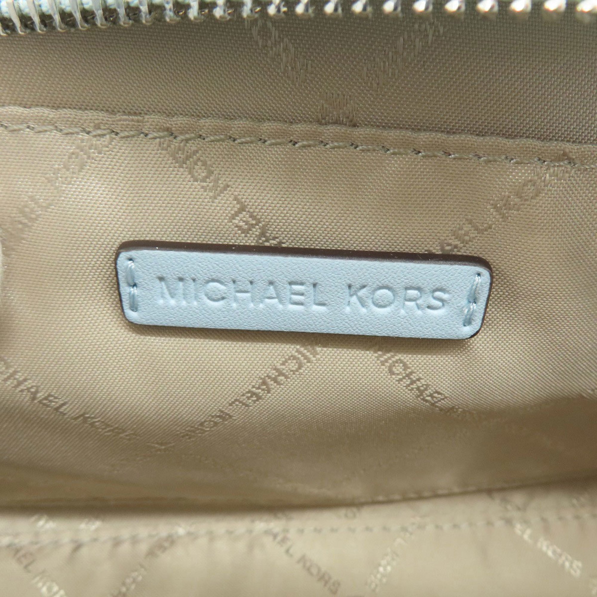 Michael Kors hardware long shoulder bag PVC women's