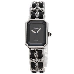 Chanel H0451 Premiere M Watch Stainless Steel/Leather Women's CHANEL