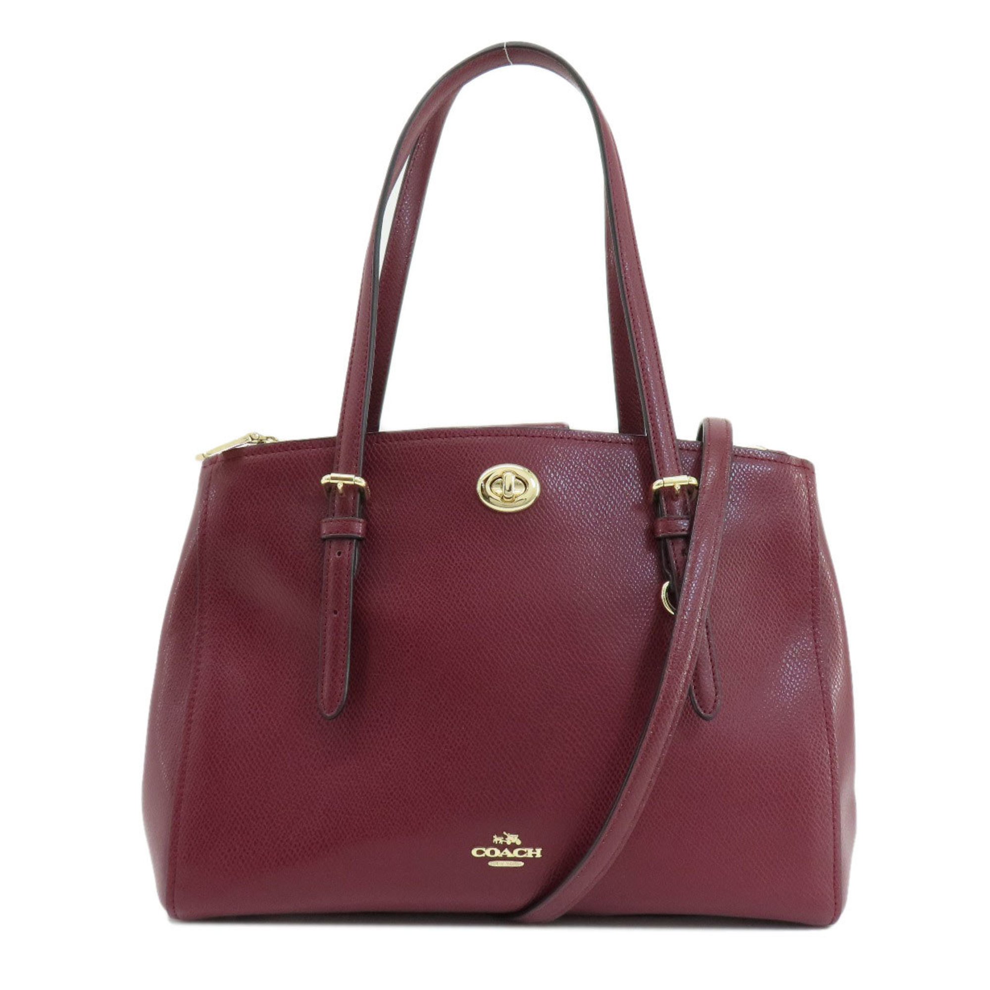 Coach 37782 Tote Bag Leather Women's COACH