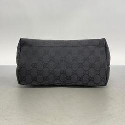 Gucci Shoulder Bag GG Canvas 001 3386 Black Women's