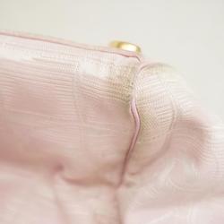 Chanel Tote Bag New Travel Nylon Pink Champagne Women's