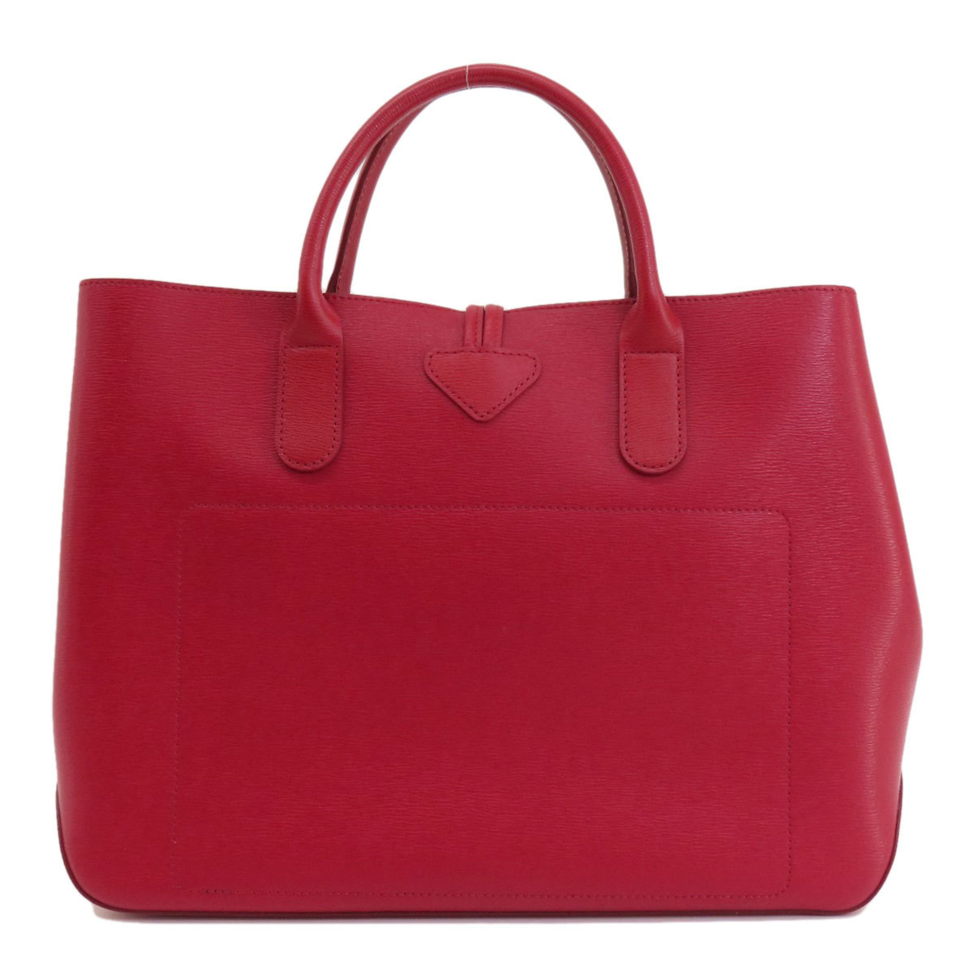 Longchamp Tote Bag Leather Women's
