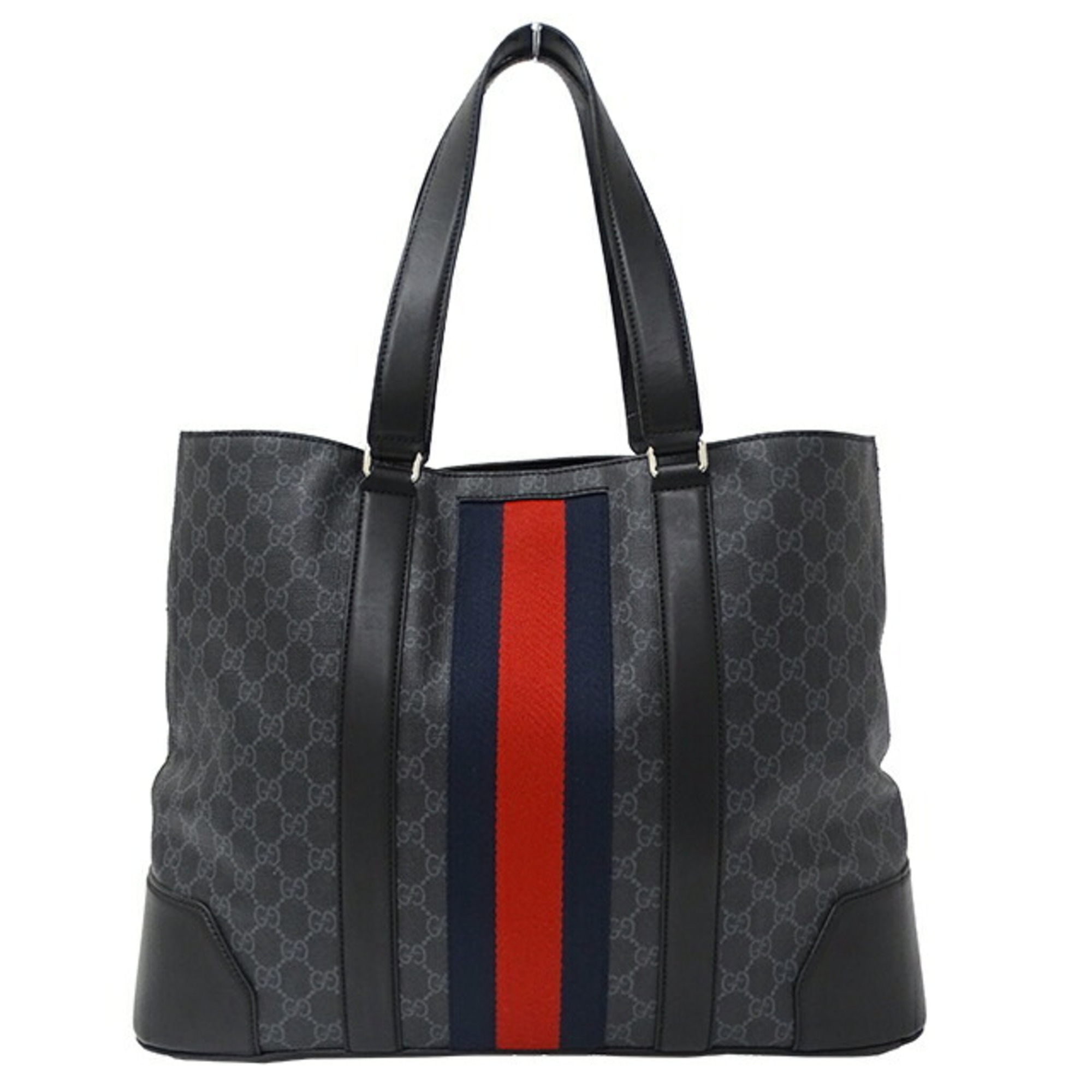 GUCCI Bags for Men GG Plus Shelly Tote Bag Black 495560