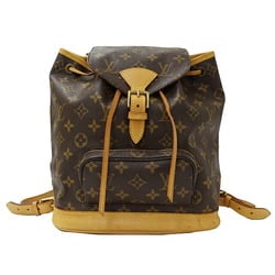 Louis Vuitton LOUIS VUITTON Bag Monogram Women's Backpack Montsouris MM Brown M51136