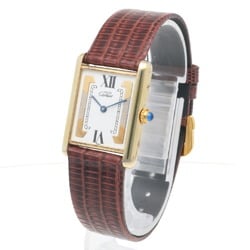 Cartier Tank Must Watch GP 103897 Quartz Ladies CARTIER