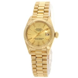 Rolex 6917 Datejust 1981 Watch K18 Yellow Gold/K18YG Ladies ROLEX