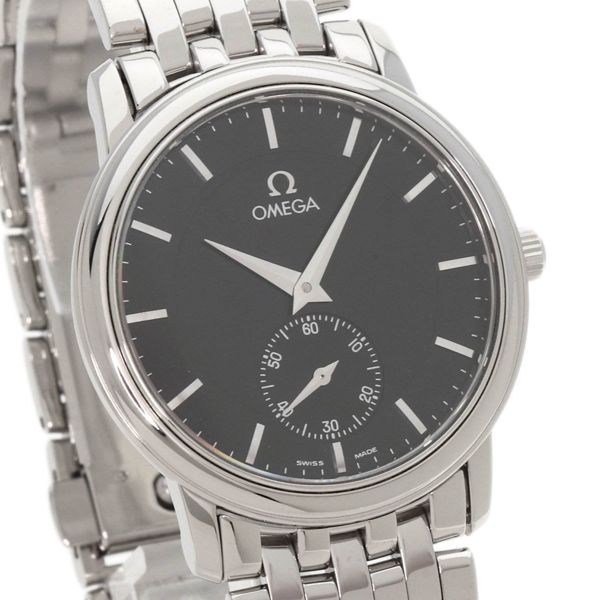 OMEGA 4520.51 De Ville Prestige Small Seconds Watch Stainless Steel/SS Men's