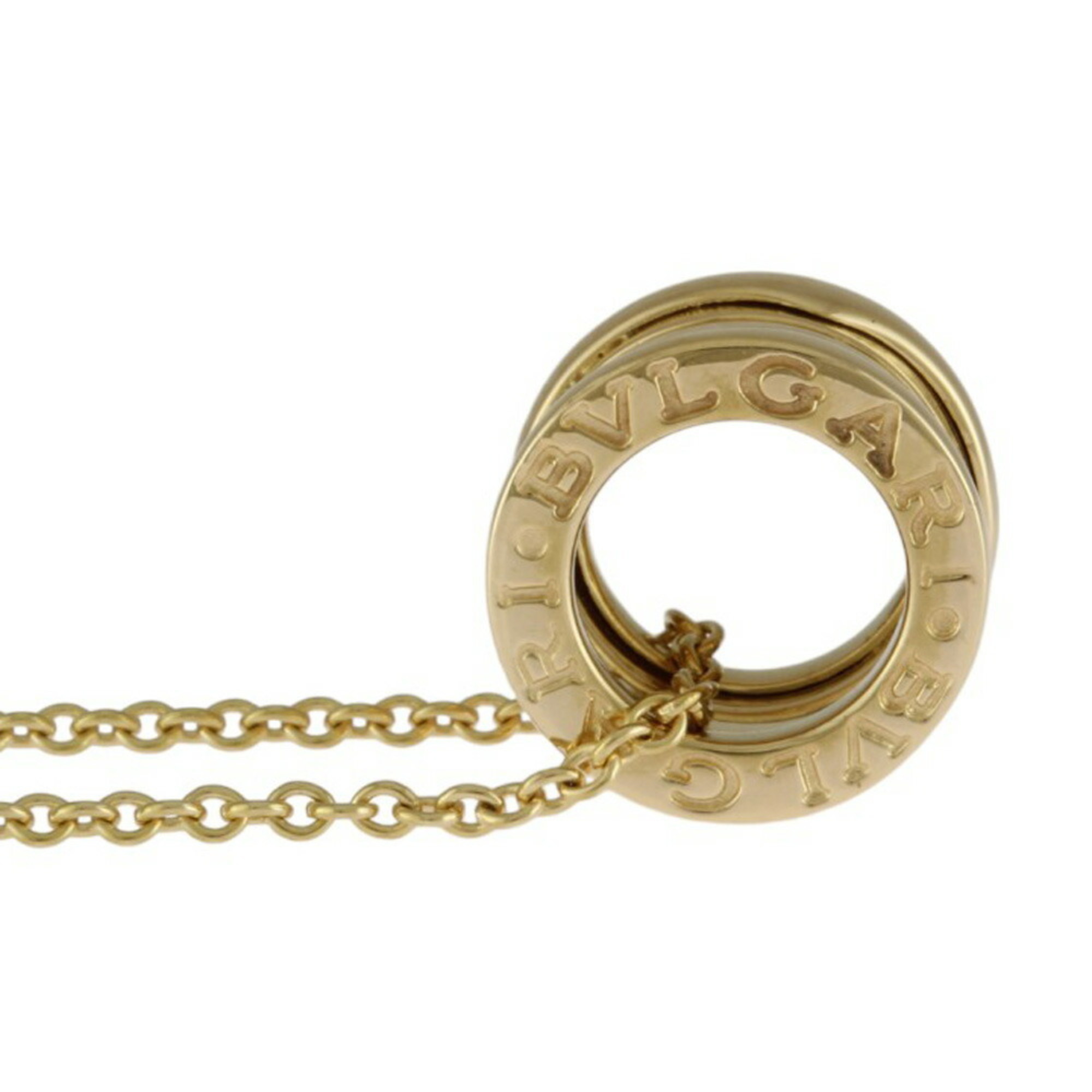 BVLGARI B-zero.1 B-Zero One Necklace 18K Gold Women's