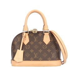 Louis Vuitton Alma BB Monogram Shoulder Bag Canvas M53152 Brown Women's LOUIS VUITTON