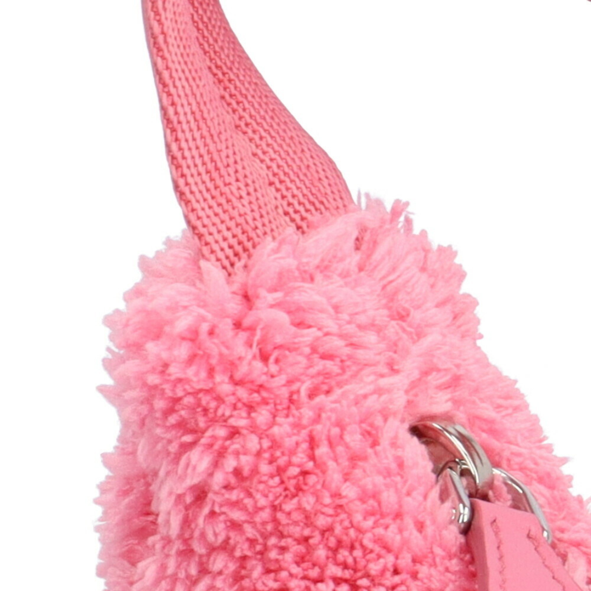 Prada Re-Edition 2000 Terry Bag Handbag Fabric 1NE515 Pink Women's PRADA
