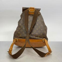 Louis Vuitton Backpack Monogram Montsouris GM M51135 Brown Men's Women's