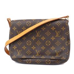 Louis Vuitton Shoulder Bag Monogram Musée Tango Short Strap M51257 Brown Women's