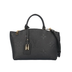 Louis Vuitton Petit Pale PM Monogram Empreinte Shoulder Bag Leather M58916 Black Women's LOUIS VUITTON
