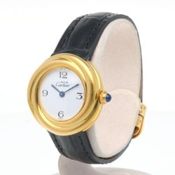 Cartier Must Vermeil Trinity Watch GP 2735 Quartz Ladies CARTIER