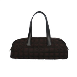 Chanel Boston Bag New Travel Nylon A15828 Brown Women's CHANEL
