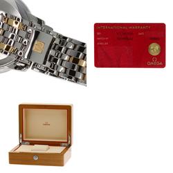 OMEGA 4374.15 De Ville Prestige Co-Axial Diamond Watch Stainless Steel/SSxK18YG Men's