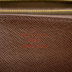 Louis Vuitton Long Wallet Damier Zippy N41661 Ebene Men's Women's