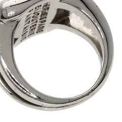 Hermes Serie Shell Ring, Silver, Women's, HERMES