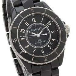 Chanel H5699 Caliber 12.1 J12 38mm Current Model Wristwatch Ceramic/Ceramic Men's CHANEL