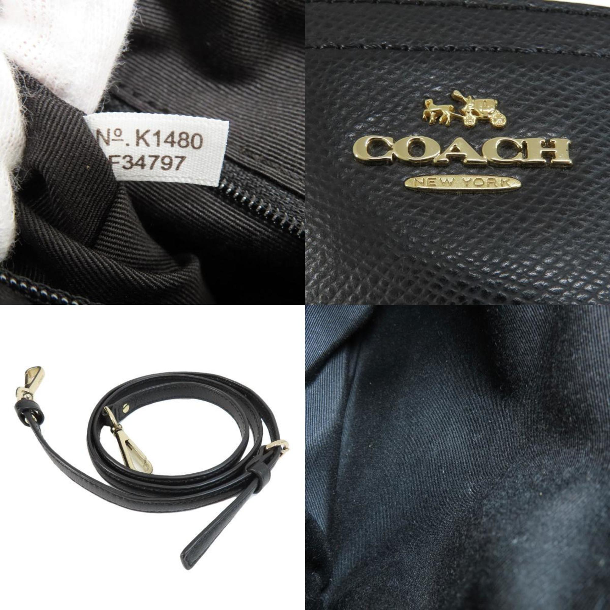 Coach F34797 Handbag Leather Women's COACH